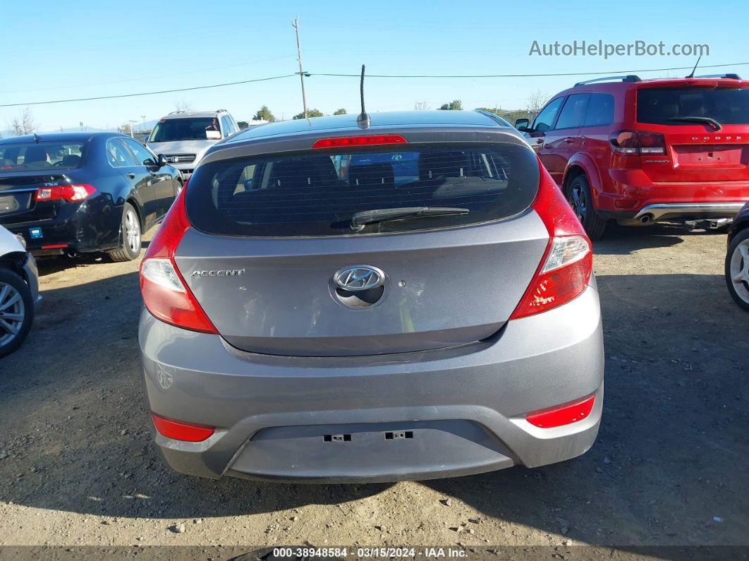 2016 Hyundai Accent Se Gray vin: KMHCT5AE5GU275440