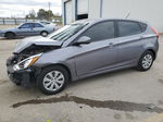 2016 Hyundai Accent Se Silver vin: KMHCT5AE5GU280637