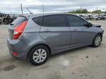 2016 Hyundai Accent Se Silver vin: KMHCT5AE5GU280637