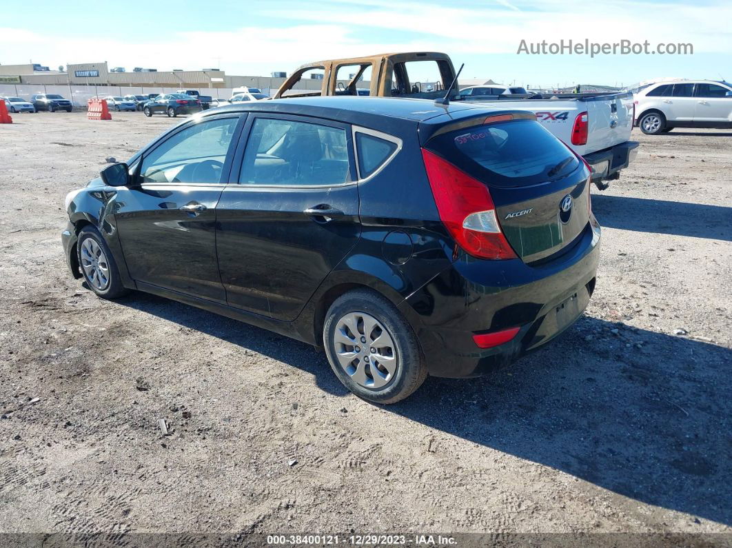 2017 Hyundai Accent Se Black vin: KMHCT5AE5HU312617