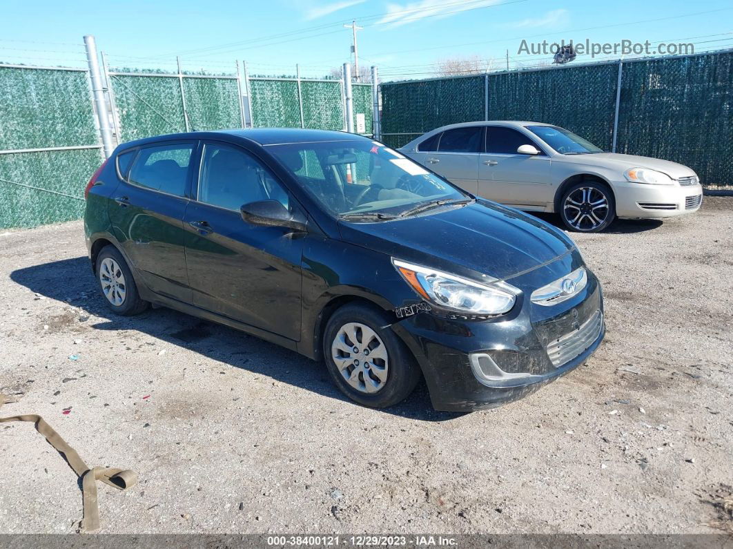 2017 Hyundai Accent Se Black vin: KMHCT5AE5HU312617