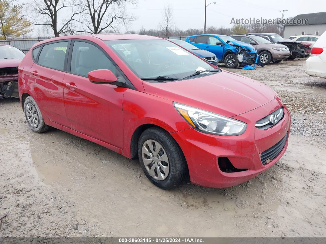 2017 Hyundai Accent Se Red vin: KMHCT5AE5HU338392