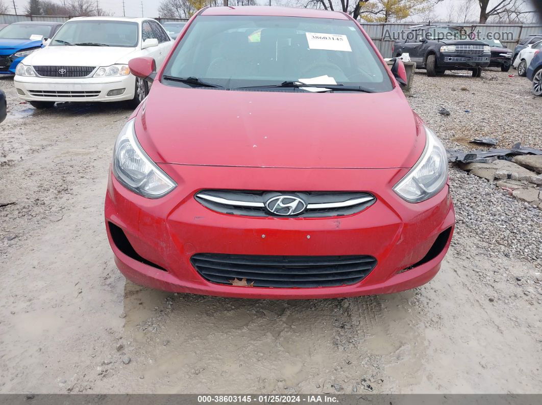 2017 Hyundai Accent Se Red vin: KMHCT5AE5HU338392