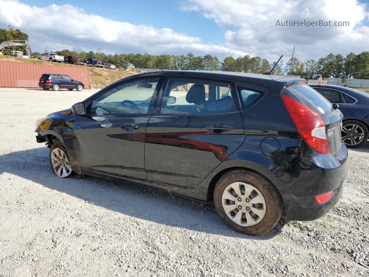 2017 Hyundai Accent Se Черный vin: KMHCT5AE5HU345729