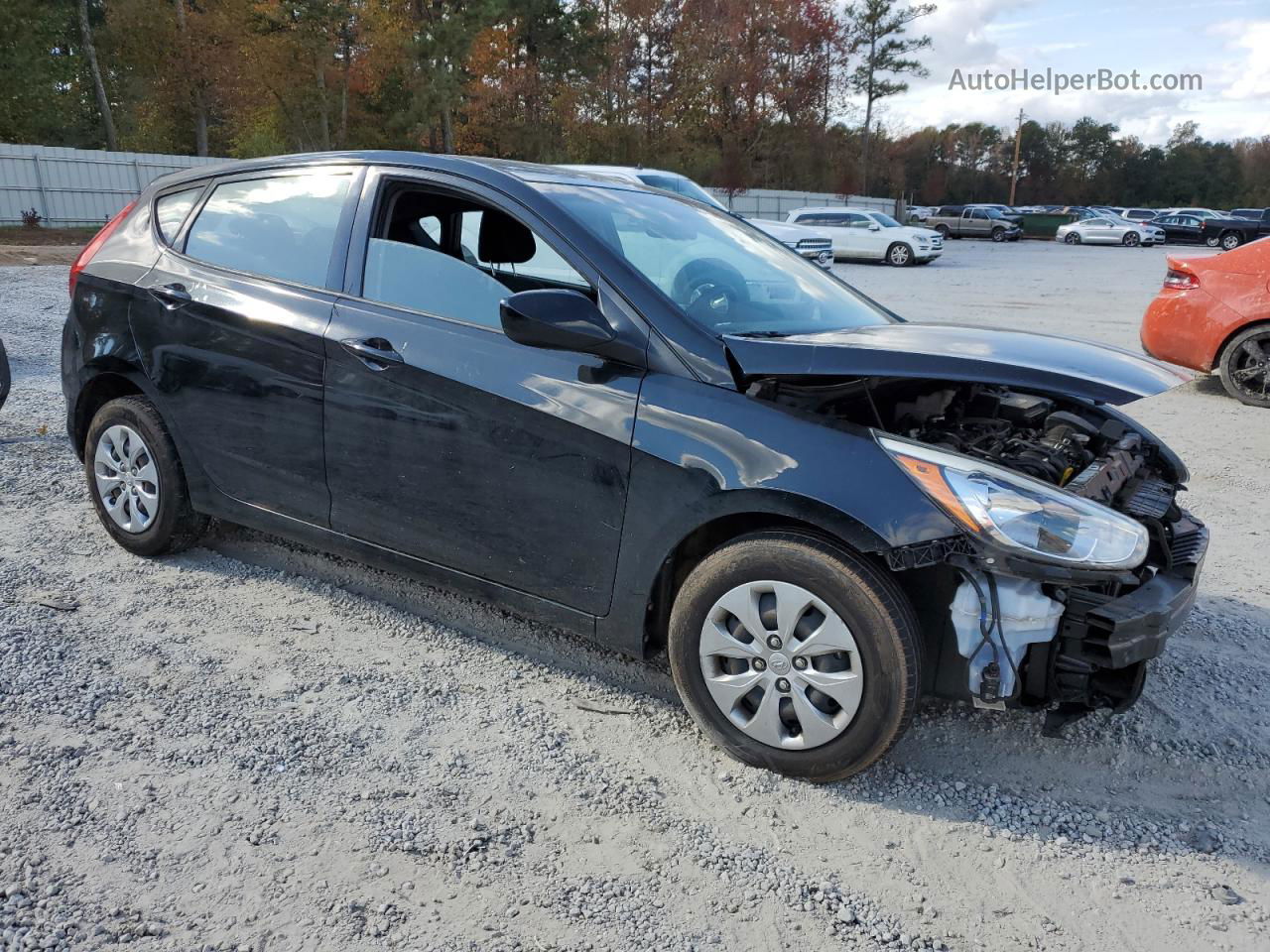 2017 Hyundai Accent Se Black vin: KMHCT5AE5HU345729