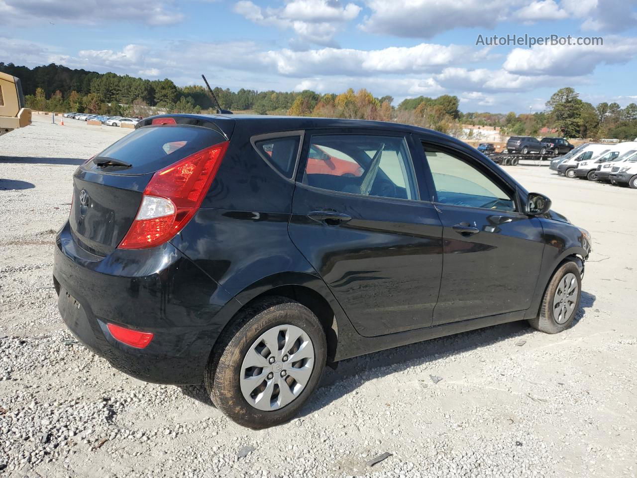 2017 Hyundai Accent Se Черный vin: KMHCT5AE5HU345729