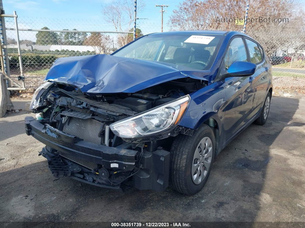 2017 Hyundai Accent Se Blue vin: KMHCT5AE5HU346086