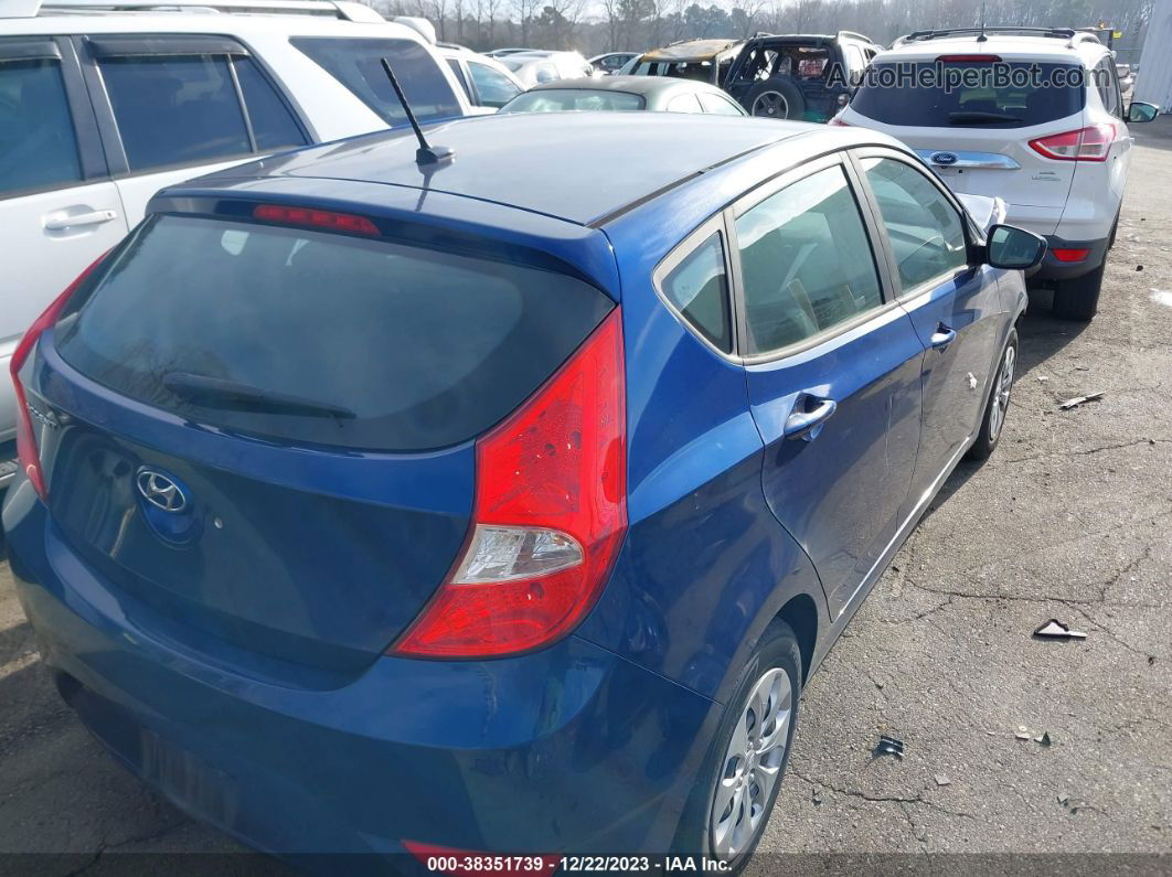 2017 Hyundai Accent Se Blue vin: KMHCT5AE5HU346086