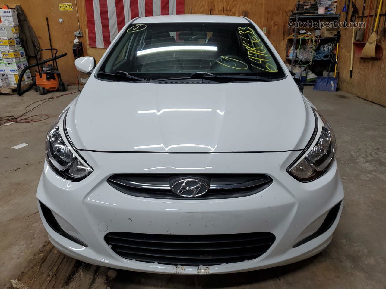 2017 Hyundai Accent Se Белый vin: KMHCT5AE5HU357198