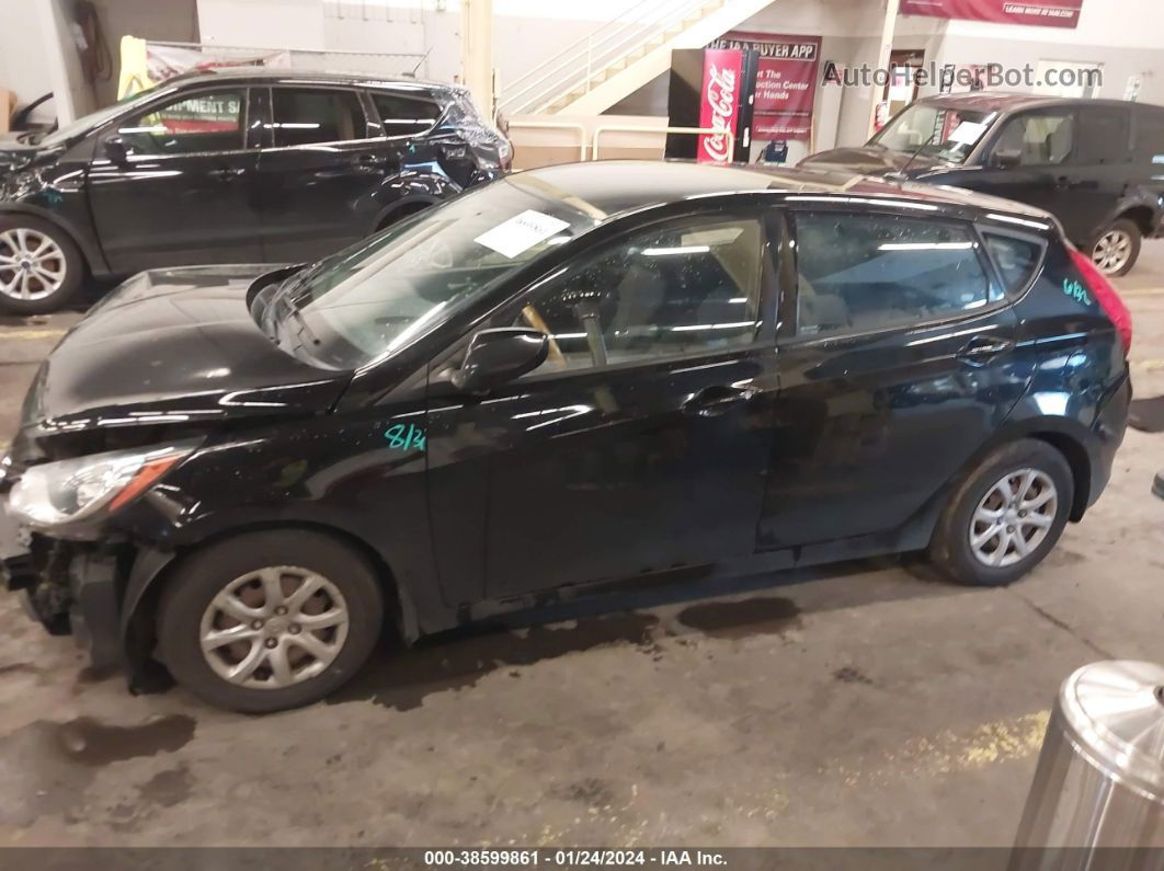 2014 Hyundai Accent Gs Черный vin: KMHCT5AE6EU177191