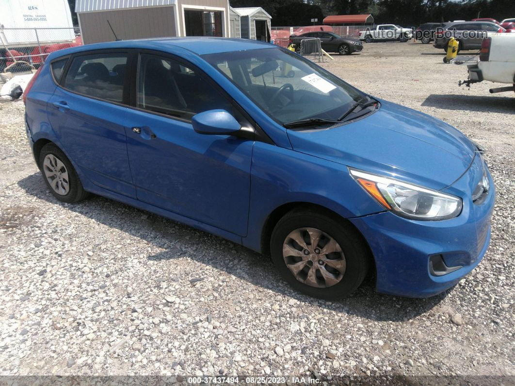 2015 Hyundai Accent Gs Blue vin: KMHCT5AE6FU208179