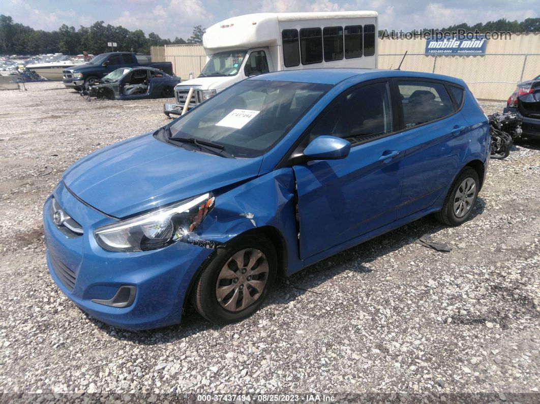 2015 Hyundai Accent Gs Blue vin: KMHCT5AE6FU208179