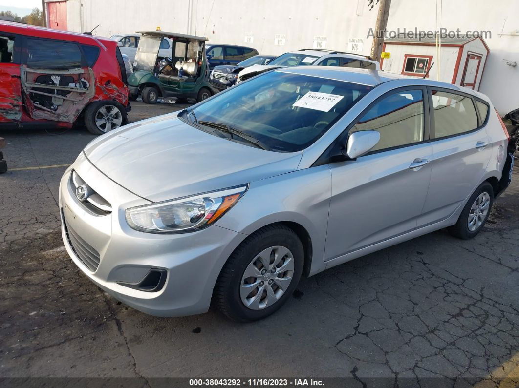 2015 Hyundai Accent Gs Серебряный vin: KMHCT5AE6FU219778