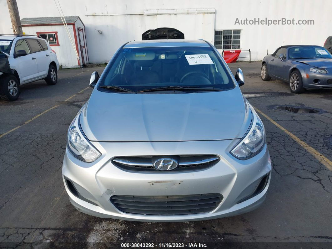 2015 Hyundai Accent Gs Серебряный vin: KMHCT5AE6FU219778