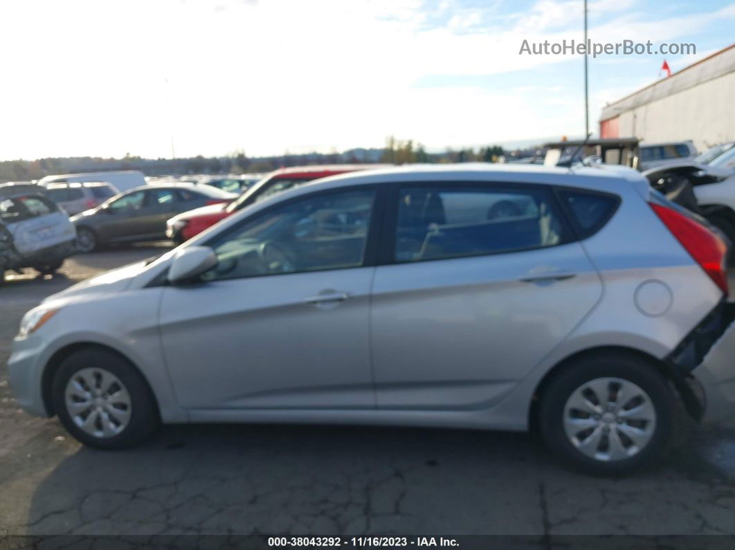 2015 Hyundai Accent Gs Серебряный vin: KMHCT5AE6FU219778