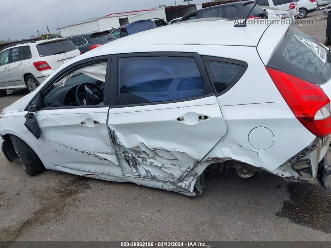 2015 Hyundai Accent Gs White vin: KMHCT5AE6FU232465