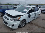 2015 Hyundai Accent Gs White vin: KMHCT5AE6FU232465