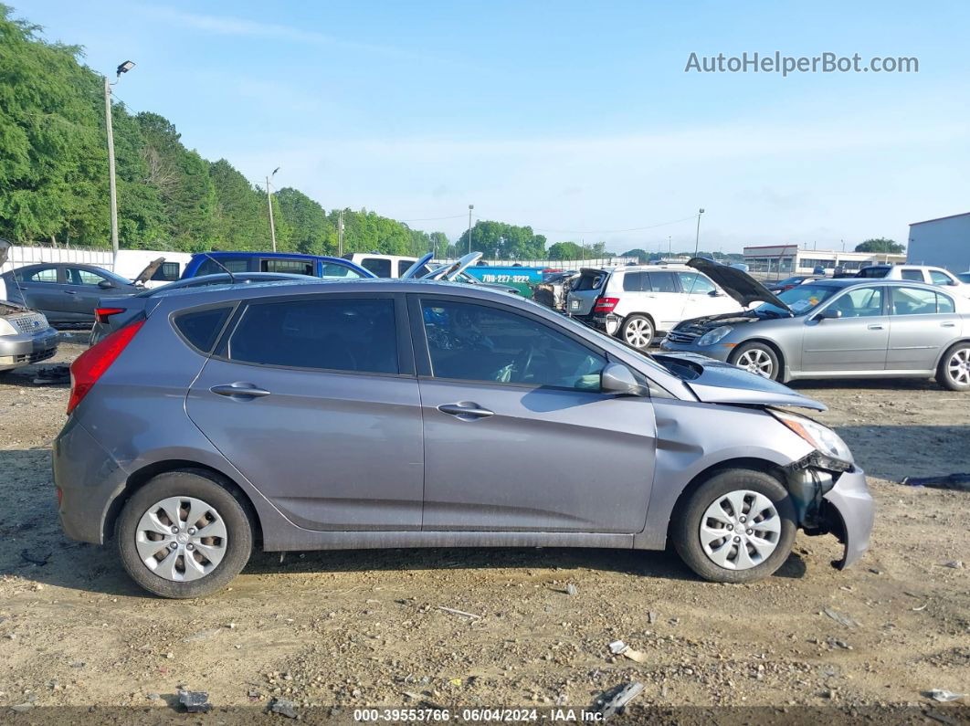 2016 Hyundai Accent Se Gray vin: KMHCT5AE6GU257562