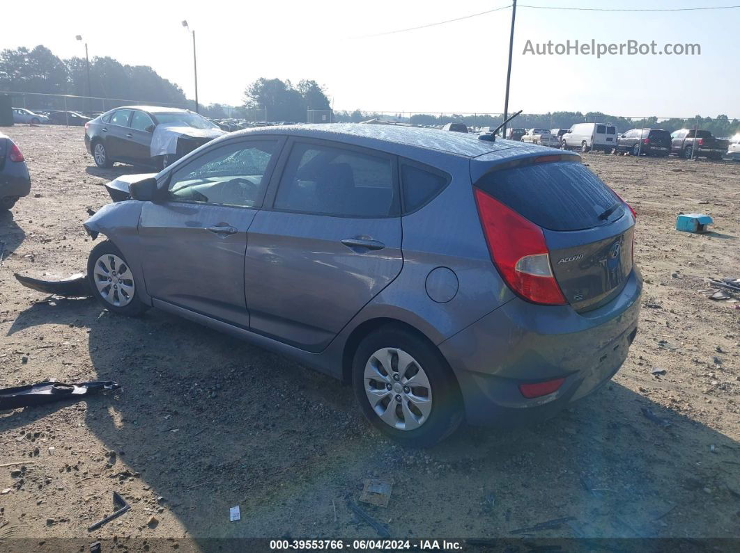 2016 Hyundai Accent Se Gray vin: KMHCT5AE6GU257562