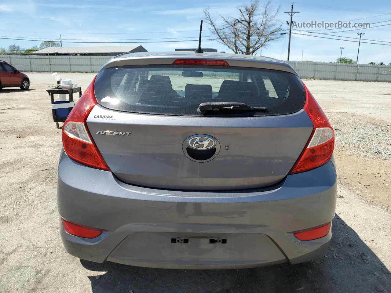 2016 Hyundai Accent Se Gray vin: KMHCT5AE6GU263944