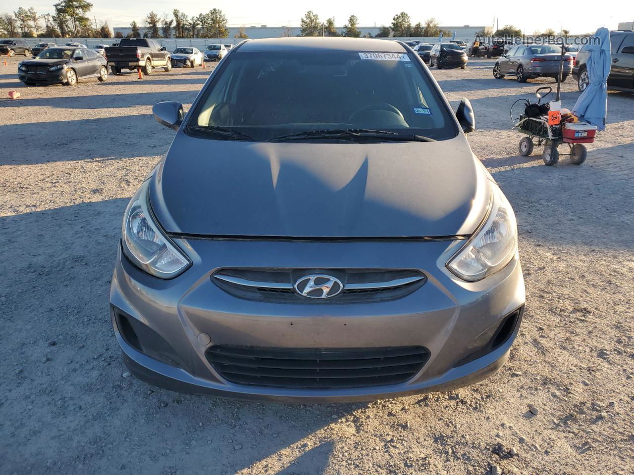 2016 Hyundai Accent Se Угольный vin: KMHCT5AE6GU278721