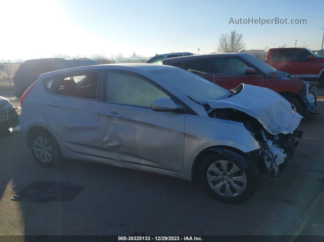 2016 Hyundai Accent Se Silver vin: KMHCT5AE6GU279741