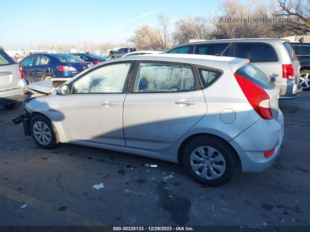 2016 Hyundai Accent Se Silver vin: KMHCT5AE6GU279741