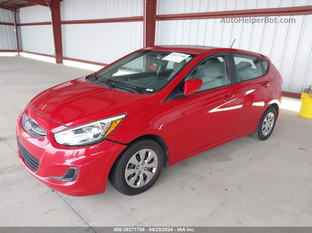 2016 Hyundai Accent Se Red vin: KMHCT5AE6GU280405