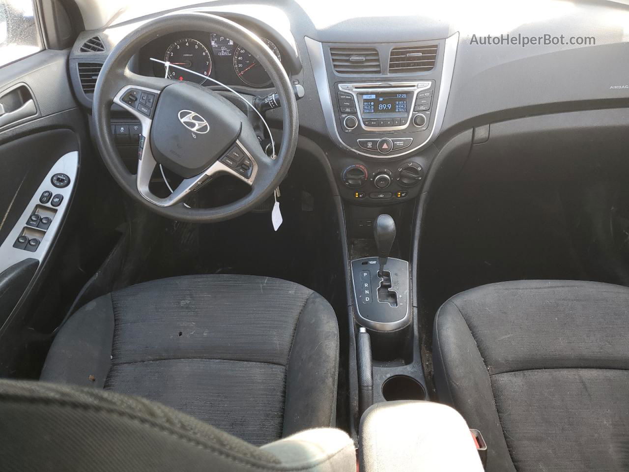 2017 Hyundai Accent Se Silver vin: KMHCT5AE6HU357307