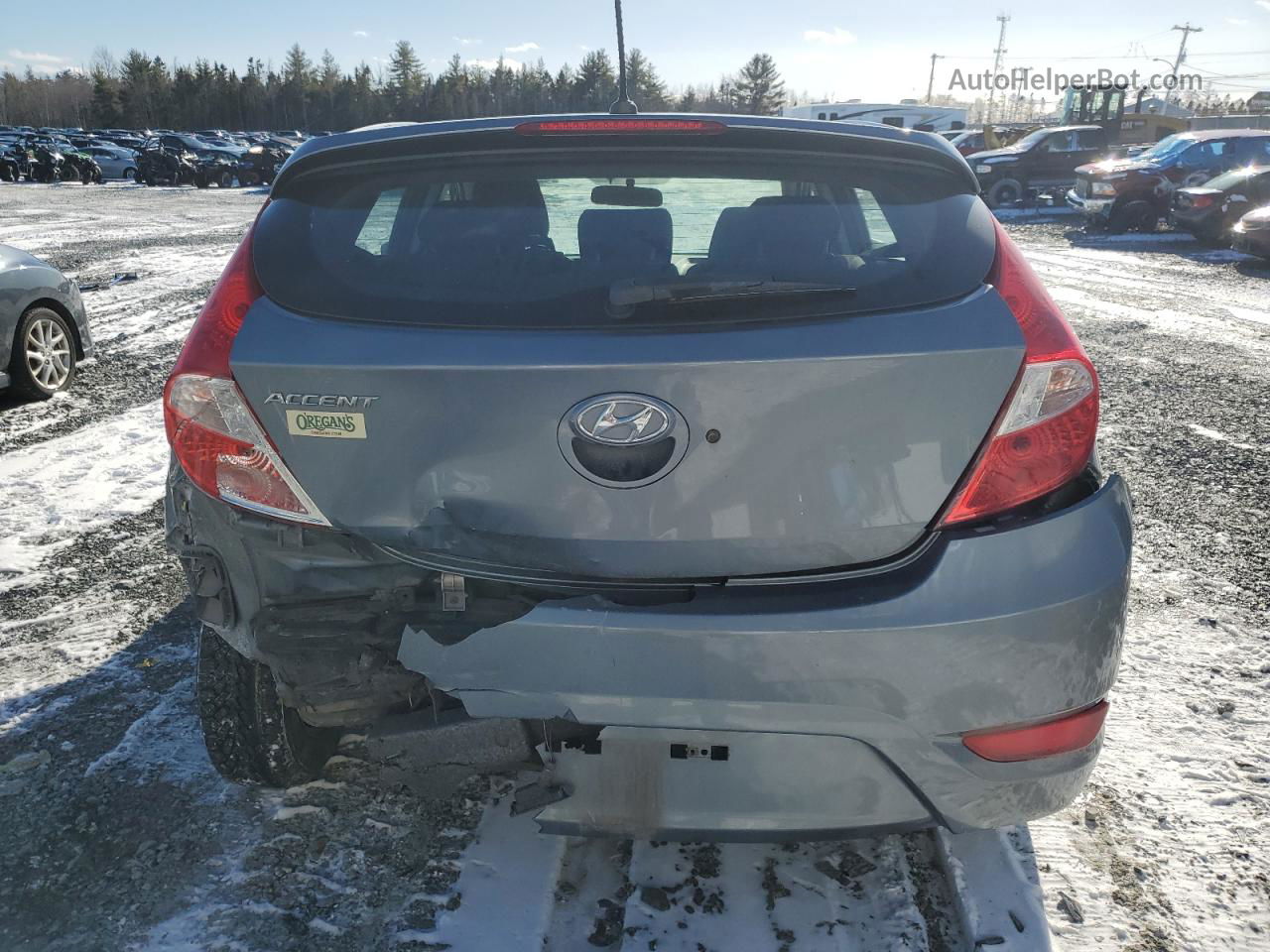 2017 Hyundai Accent Se Silver vin: KMHCT5AE6HU357307