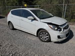 2013 Hyundai Accent Gls White vin: KMHCT5AE7DU085148