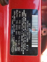 2014 Hyundai Accent Gls Red vin: KMHCT5AE7EU182240