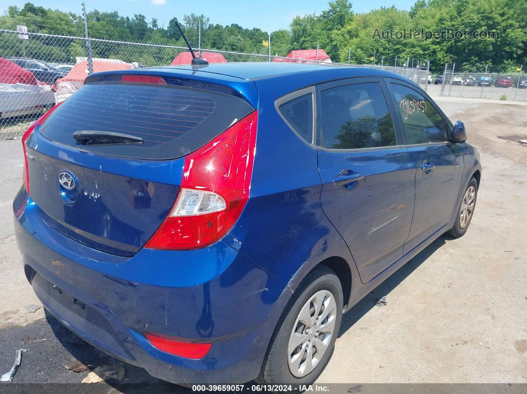 2015 Hyundai Accent Gs Blue vin: KMHCT5AE7FU230403