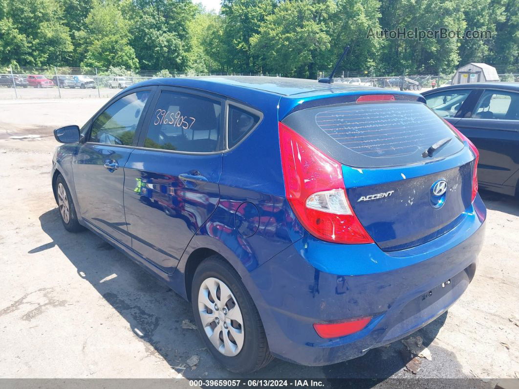 2015 Hyundai Accent Gs Blue vin: KMHCT5AE7FU230403