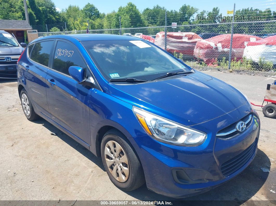 2015 Hyundai Accent Gs Blue vin: KMHCT5AE7FU230403