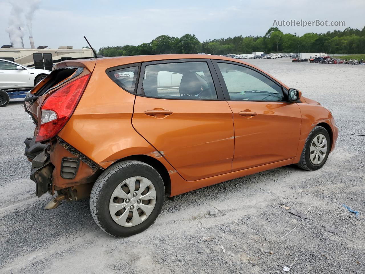 2016 Hyundai Accent Se Orange vin: KMHCT5AE7GU248823