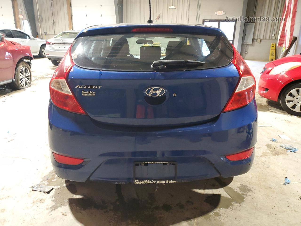 2016 Hyundai Accent Se Blue vin: KMHCT5AE7GU268313