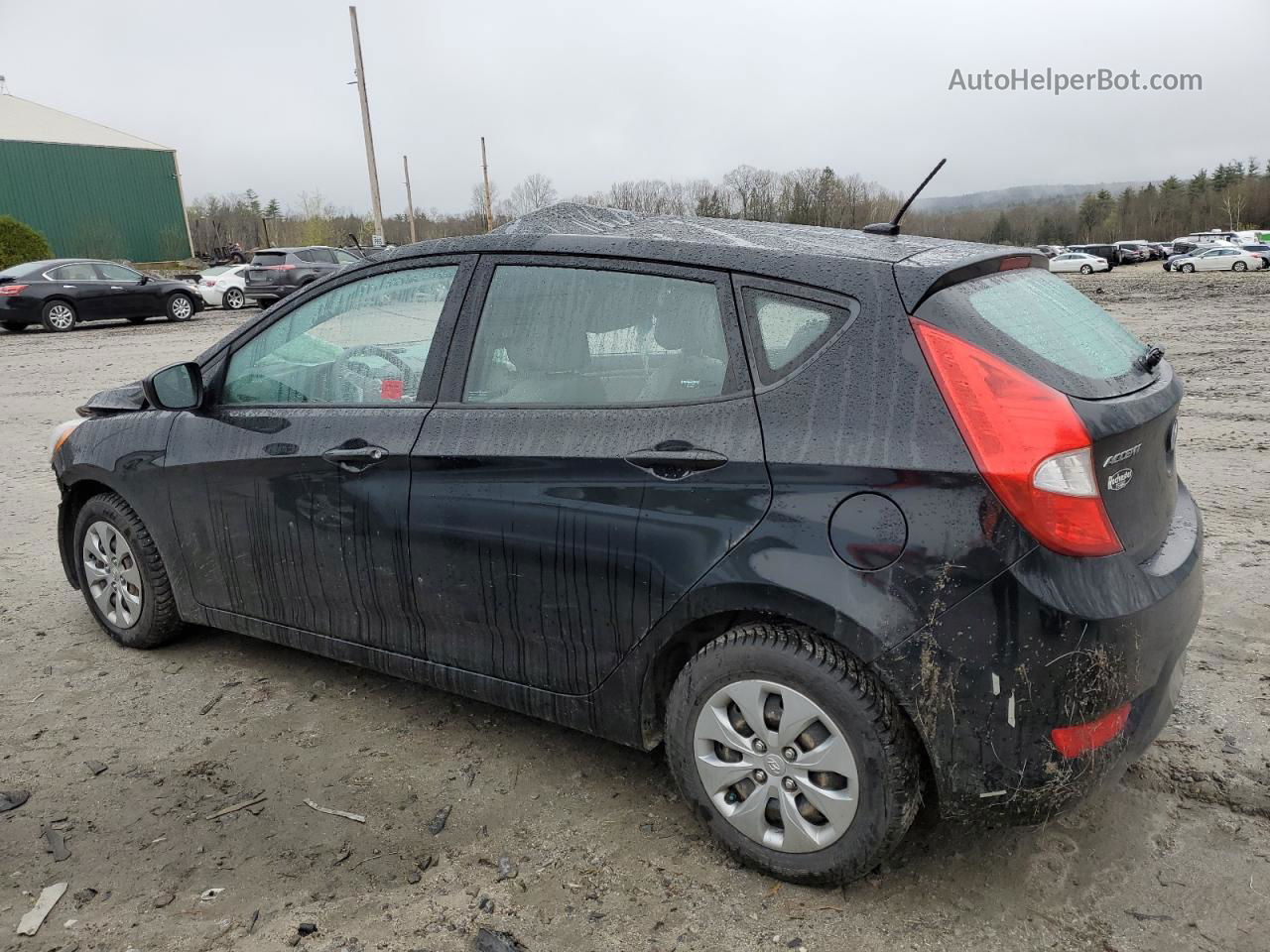 2017 Hyundai Accent Se Black vin: KMHCT5AE7HU301537