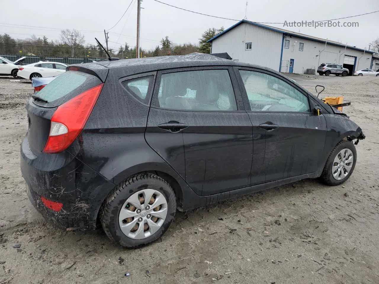 2017 Hyundai Accent Se Black vin: KMHCT5AE7HU301537