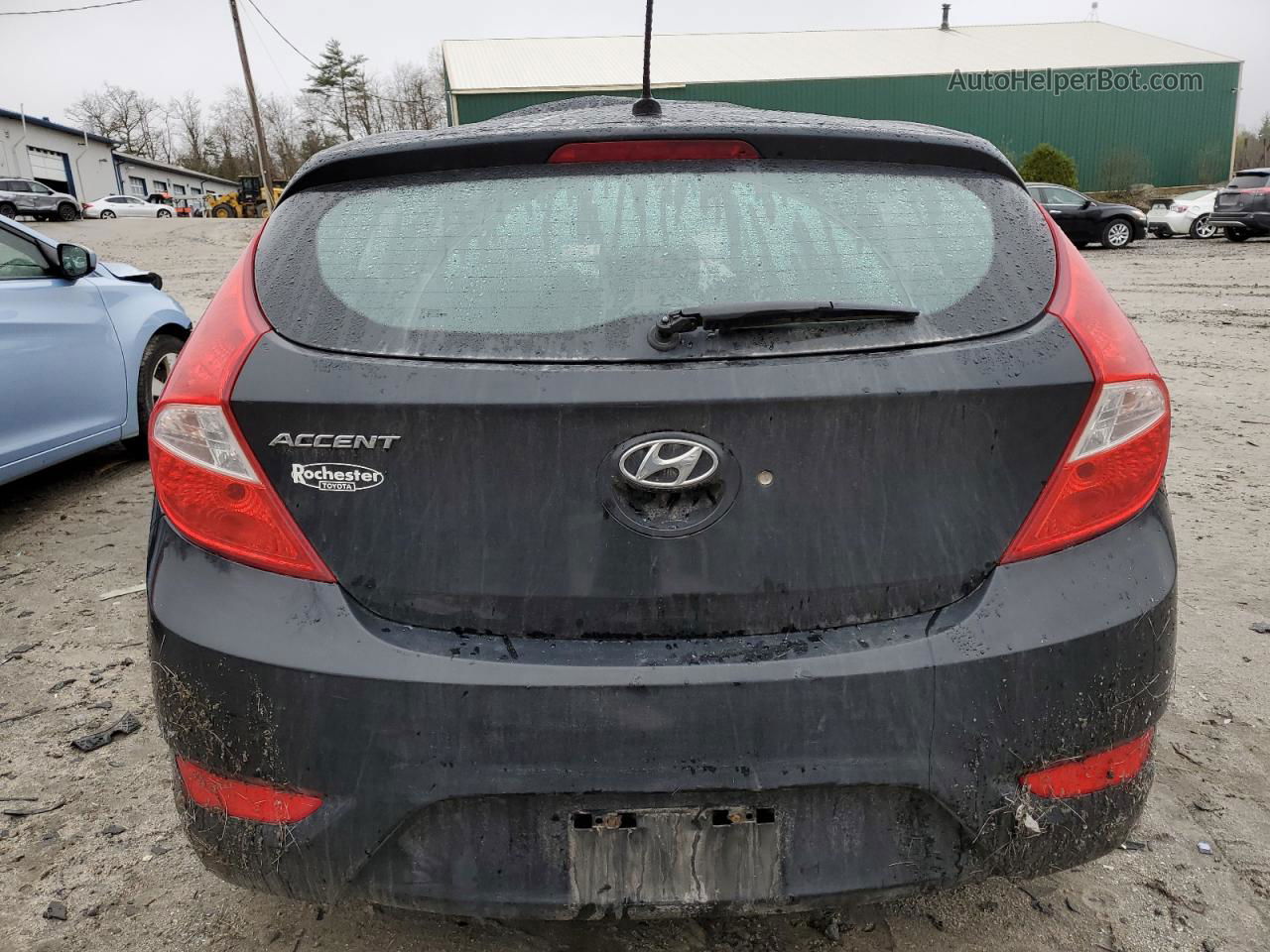 2017 Hyundai Accent Se Black vin: KMHCT5AE7HU301537