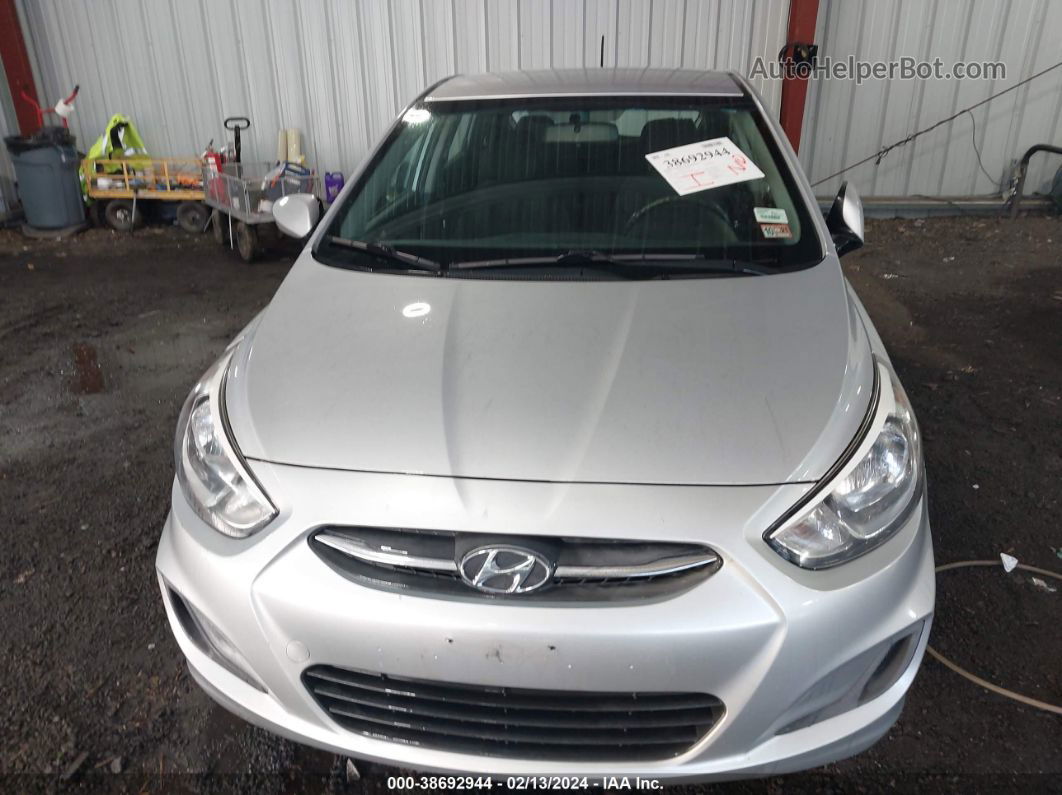 2017 Hyundai Accent Se Silver vin: KMHCT5AE7HU337292