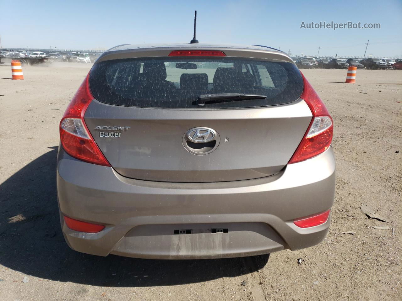 2014 Hyundai Accent Gls Tan vin: KMHCT5AE8EU189181