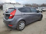 2014 Hyundai Accent Gls Gray vin: KMHCT5AE8EU197619