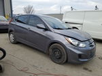 2014 Hyundai Accent Gls Gray vin: KMHCT5AE8EU197619