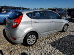 2015 Hyundai Accent Gs Silver vin: KMHCT5AE8FU198013