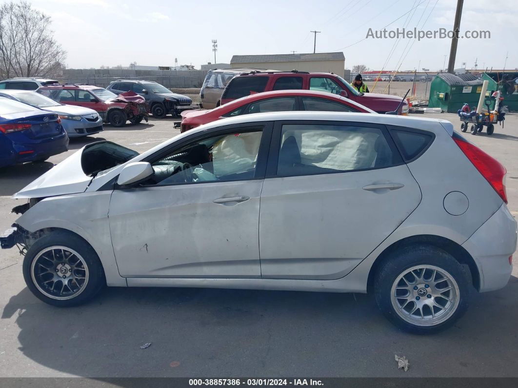 2015 Hyundai Accent Gs Gray vin: KMHCT5AE8FU198514