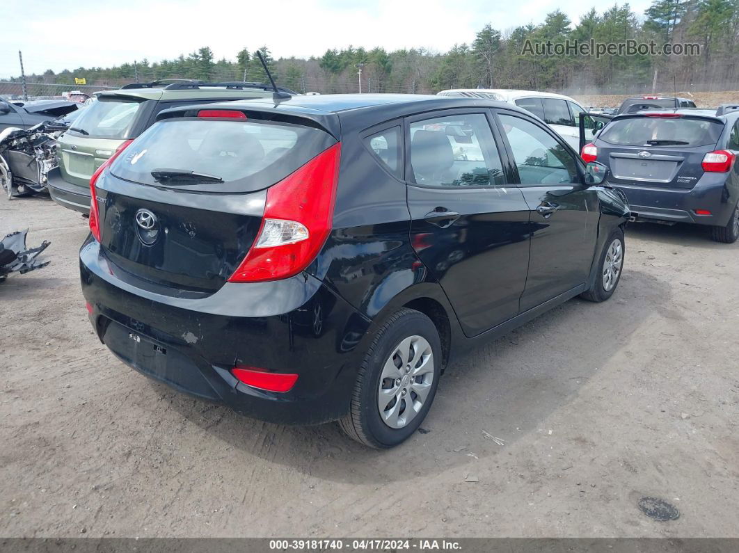 2015 Hyundai Accent Gs Black vin: KMHCT5AE8FU199713