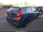 2015 Hyundai Accent Gs Серый vin: KMHCT5AE8FU201315