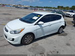 2015 Hyundai Accent Gs White vin: KMHCT5AE8FU201637