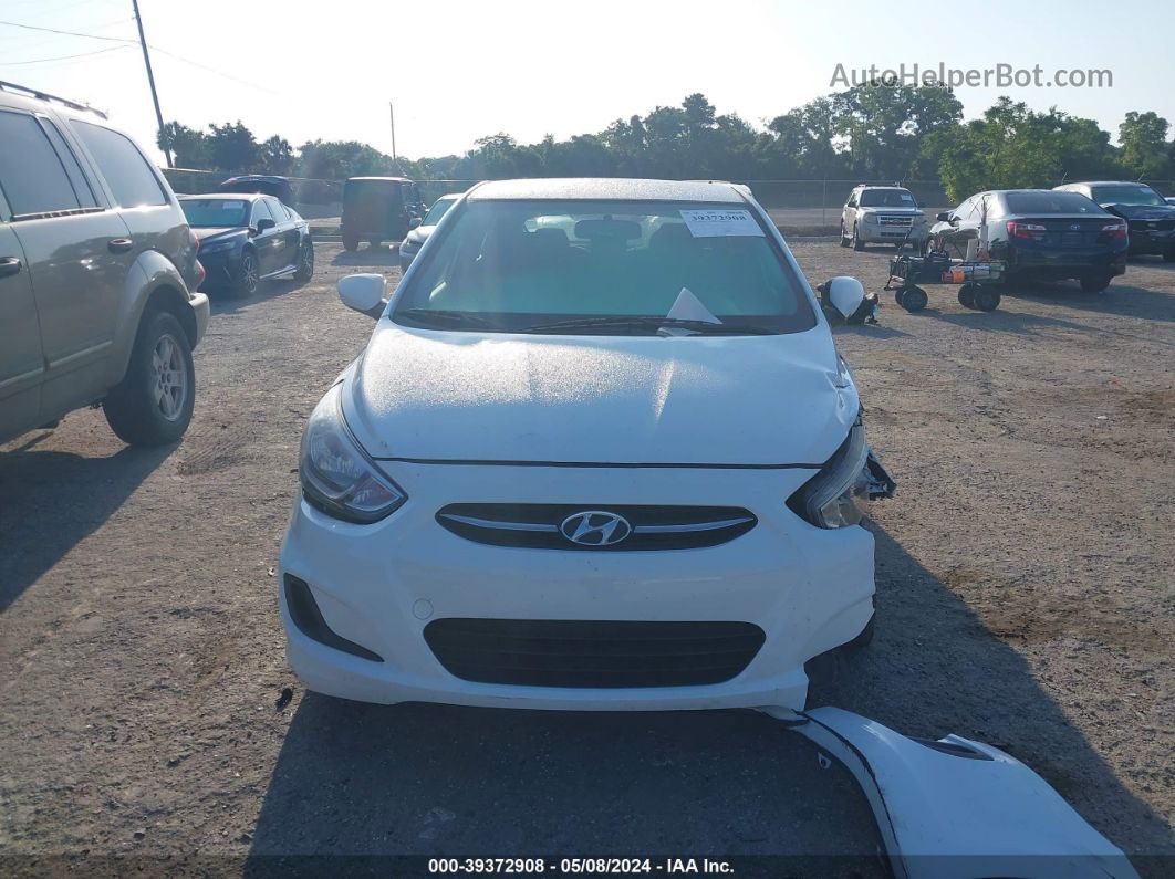 2015 Hyundai Accent Gs Белый vin: KMHCT5AE8FU209415